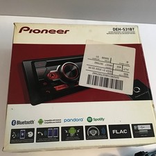 Pioneer DEH-S31BT CD Player iPhone/Android, AM/FM, MP3, USB New Open Box picture