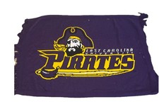 Vintage J.C Knitwear ECU East Carolina Pirates Blanket Throw Tapestry 48x36 -002 picture