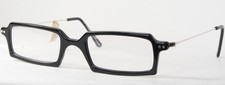 Vintage Jh Herrmann leine 720 S Black /Silver EYEGLASSES GLASSES 45(46)-16-145mm picture