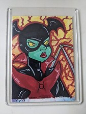 2013 CZE Cryptozoic DC The Women Of Legend Bleez 1/1 Sketch by  unknown picture