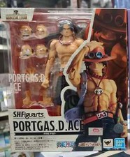 Bandai One Piece S.H.Figuarts Portgas D. Ace Fire Fist Action Figure SHF Toy New picture