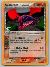 Salamence 14/113 Holo Rare Delta Species Pokemon Near Mint picture