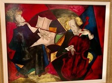 An Authentic, Unique, Original Art from 1995 by Artist LINDA LE KINFF picture