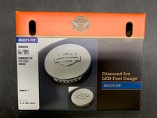 HARLEY-DAVIDSON DIAMOND ICE LED FUEL GAUGE 70900265 NEW OEM picture