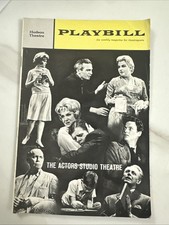 The Actors Studio Theatre Playbill - Hudson Theatre April 1, 1963 Jane Fonda picture