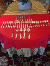 GRANDE BAROQUE by Wallace Sterling Silver For 37 pieces unmonogrammed service 8 picture