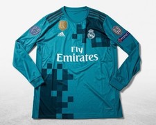 Real Madrid 2017-18 Third Long Sleeve Ronaldo #7 UEFA Champions League Jersey picture