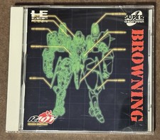 BROWNING PC Engine NEC Turbo Duo Super CD-ROM 2 Japan Import US Seller TESTED picture