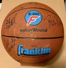 Vintage 1991-92 Autographed NBA ‘Indiana Pacers’ Basketball picture