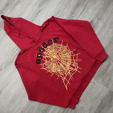 Sp5der Worldwide OG Web V2 Hoodie Size Medium Brand New picture