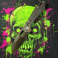 Vosteed RSKAOS 80s Camo Carbon  Satin M390 - BR-OP Exclusive - A0906 picture
