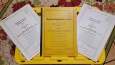 Vintage 1955 Household Goods Carriers Bureau Mileage Guide No 6 Set +... picture