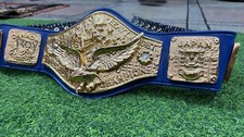 WWWF Bob Backlund Antonio Inoki Heavyweight Wrestling Championship Title Belt picture