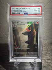 2023 POKEMON MEW EN-151 ILLUSTRATION RARE #169 CHARMELEON PSA 10 picture