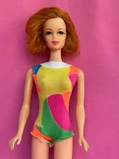 Vintage Barbie TNT Stacey Copper Penny Redhead Flip Hair #1165 Night Lightening picture
