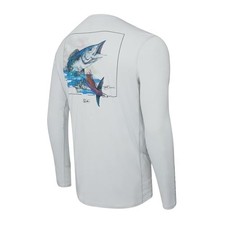 Pelagic Vaportek Goione Wahoo Long Sleeve Fishing Shirt, UPF 50+ Sun Protection, picture
