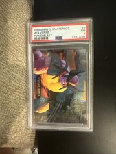 1994 Marvel Masterpieces Powerblast #9 WOLVERINE PSA 7 Nm X-Men MCU Avengers picture