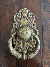 AH Victorian Bronze Door Knocker Salvage Antique Hardware $1,600 Chairish picture