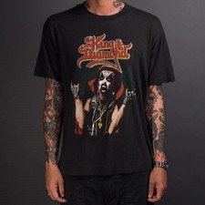 Vtg 1987 King Diamond North American Tour T-Shirt classic style Unisex S-5XL picture