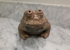 McCarty Pottery Nutmeg Frog LARGE 7