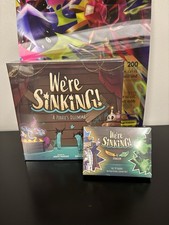 Brand New We're Sinking Pirates Dilemma W/ Swords & Souls Expansion Board Game picture