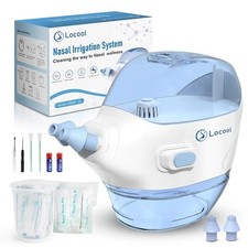 Locool Nasal Irrigation Sinus Rinse Machine W 50 Salt Pods  (W35) picture