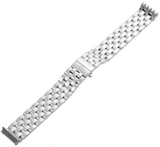 New Authentic Michele Urban Mini 16MM Steel Bracelet MS16AR235009 Band Strap picture