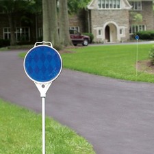 Hillman 48-in Blue Driveway marker picture