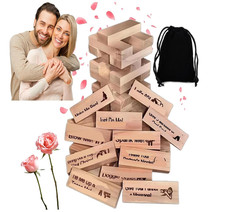 Lust Tower Naughty Block Game for Adult Couple Fun Stacking Party Date Xmas Gift picture