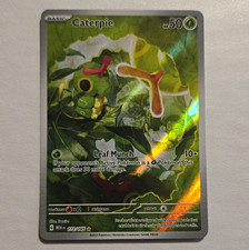 The Pokémon Company Pokémon TCG Caterpie 172/165 SV 151 Illus Rare Holo FA Eng picture