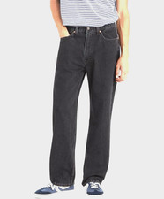 New Levis 565 Jeans Mens Faded Black 97 Loose Straight Denim A7221-0005 All Size picture
