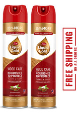 Scott's Liquid Gold Wood Care Nourishes To Protect Fresh Almond Scent  2 Pack picture