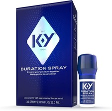 K-Y Duration Spray for Men, Male Genital 0.16 Fl Oz (Pack of 1), BLUE Box picture