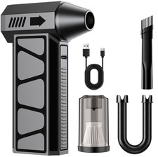 Soplador Aire Eléctrico 200000RPM 2 en 1 Aspirador 10000mAh Inalámbrico Portátil picture