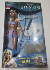 Disney Atlantis KIDA Crystal Princess Doll Set Light-Up Mattel NIB.  picture