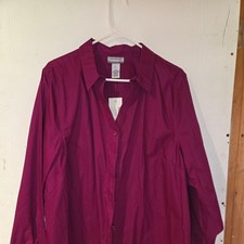 Catherine-s Women's Burgundy and Purple Shirt picture