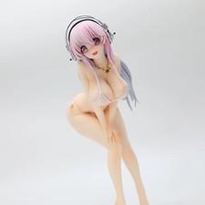 20Cm Anime Super Sonico Figure Swimsuit Sexy Girls Figures Model Collection Doll picture