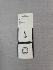 Nike Oregon Ducks Wristbands White Silver Black Shoe Duck PE Team Issue picture