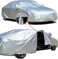 Heavy Duty Car Cover Outdoor Rain Dust Snow UV All Weather Protect 188