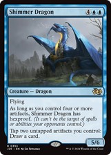 MTG Shimmer Dragon [Foundations Jumpstart] Near Mint Magic picture