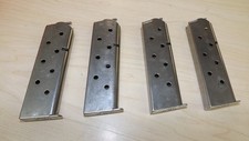 4 - NEW - EAA Girsan MC1911S/MC1911C Magazines 7 Round 45 ACP Stainless picture
