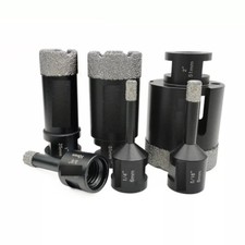 6pcs/set Diamond Dry Drilling Bit for Tile Ceramic Drill Hole Saw 5/8-11 Grinder picture
