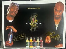 1996 SNOOP  DOGG 2PAC Death Row St. Ides Vintage  Rap 22”x29”  large Poster picture