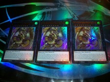 3x Divine Golden Shadow Dragon Dragluxion 1st Edition Ultra Rare MAMO-EN085 picture