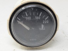 VDO Yazaki 12V Water Temperature Gauge 100-220F Marine Boat Vintage (G4) picture