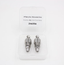 246356 Aftermarket VALVE 2Pcs fluid fits Fusion Air Purge AP Spray Gun picture
