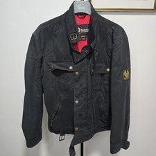  Authentic belstaff racemaster 1970 Reto jacket Gangster Black Size 2XL  picture