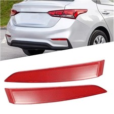 2Pcs For 2018-2022 Hyundai Accent Rear Right & Left Bumper Reflector 92406H5000 picture