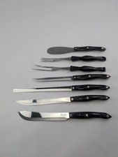 Lot of 7 - Cutco Cutlery Brown 1722, 1723, 1724, 1726, 1727, 1729, & 1768 picture