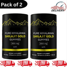 Himalayan Shilajit GOLD Gummies, Organic, Extremely Potent 3000 mg, Fulvic Acid picture